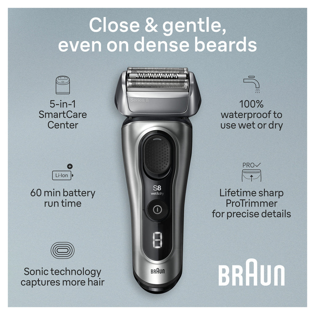 Series 8 Electric Shaver with 5-in-1 SmartCare Center 8567cc