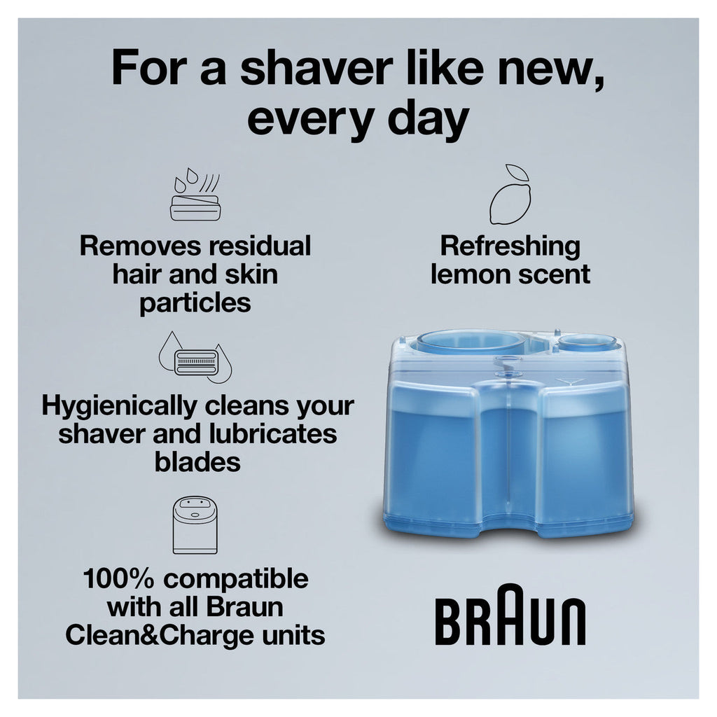 Braun Clean & Renew Refill Cartridges 6 Pack