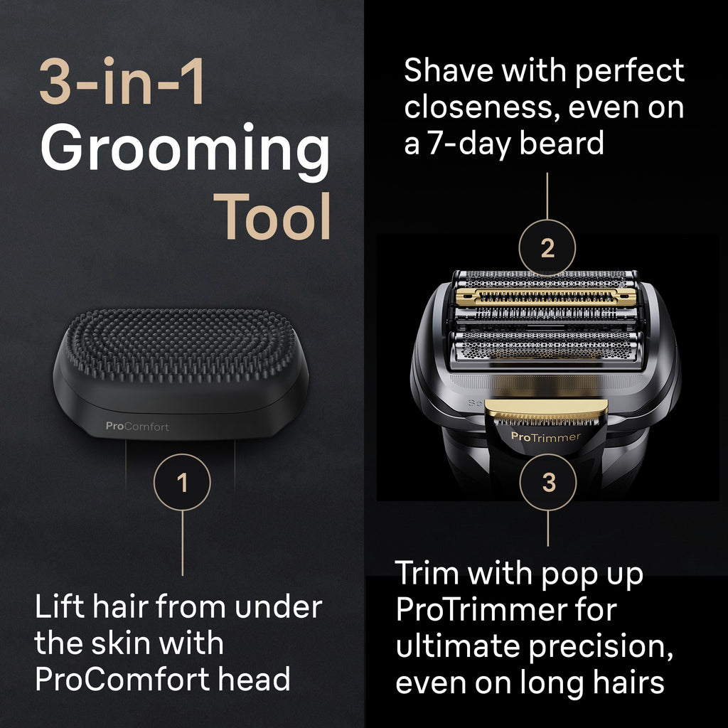 Series 9 PRO+ Electric Shaver with6-in-1 SmartCare Center ProComfort Head 9597cc